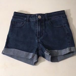 Navy Blue Shorts with side and back pockets